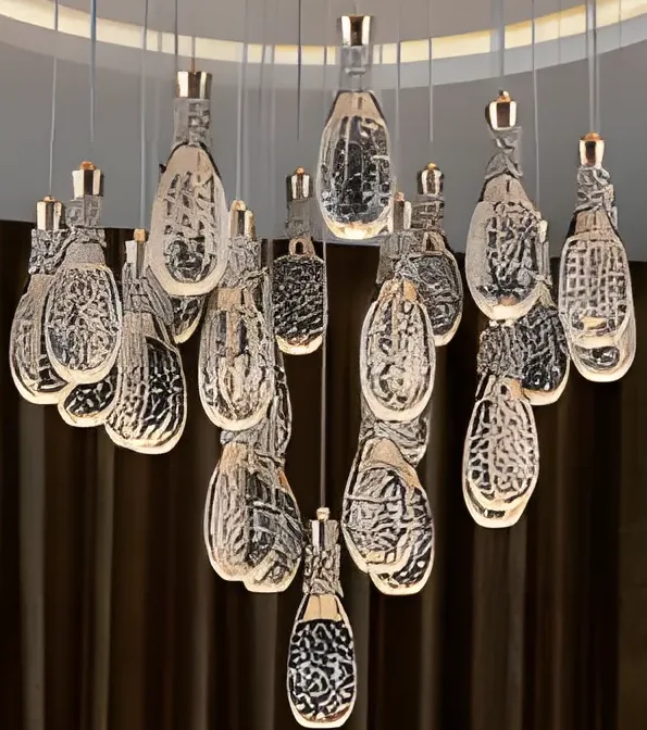 Crystal Lamp - 99146/25+6